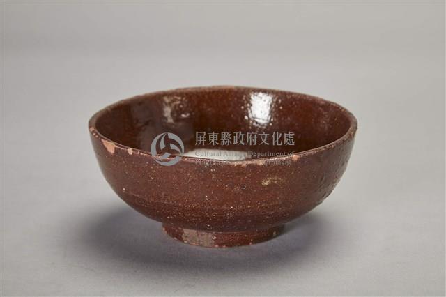 紅褐釉陶碗藏品圖，第1張