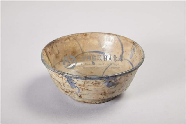 青花螺旋紋瓷碗藏品圖，第1張