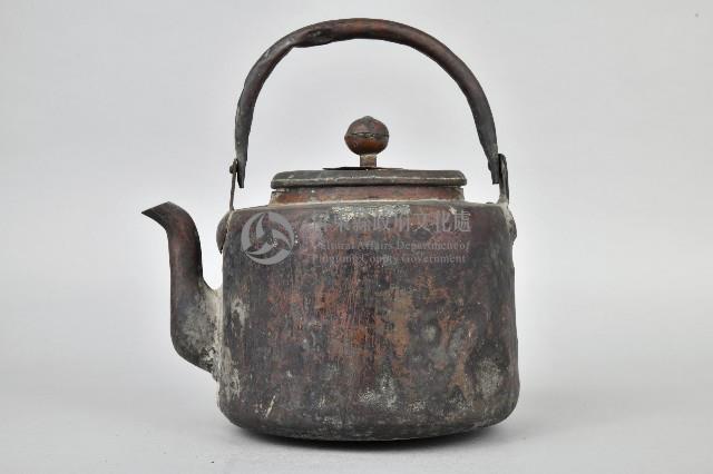 銅合金製茶壺藏品圖，第1張