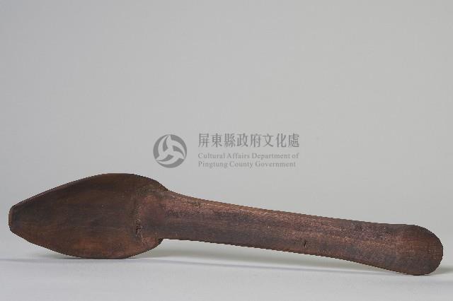 素面木製匙藏品圖，第1張