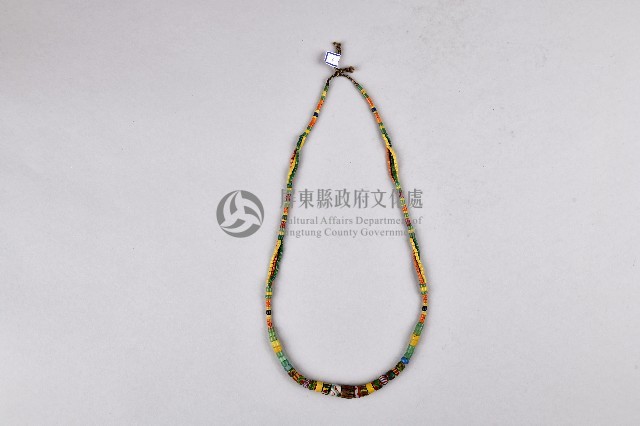 琉璃珠頸飾藏品圖，第1張
