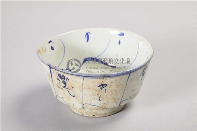 青花螺旋紋瓷碗藏品圖，第1張