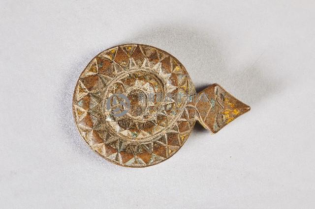 百步蛇紋蠟板藏品圖，第1張