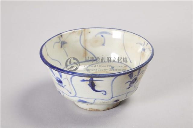 青花螺旋紋瓷碗藏品圖，第1張