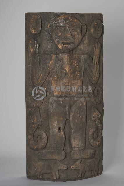 浮雕人像動物紋壁板藏品圖，第1張