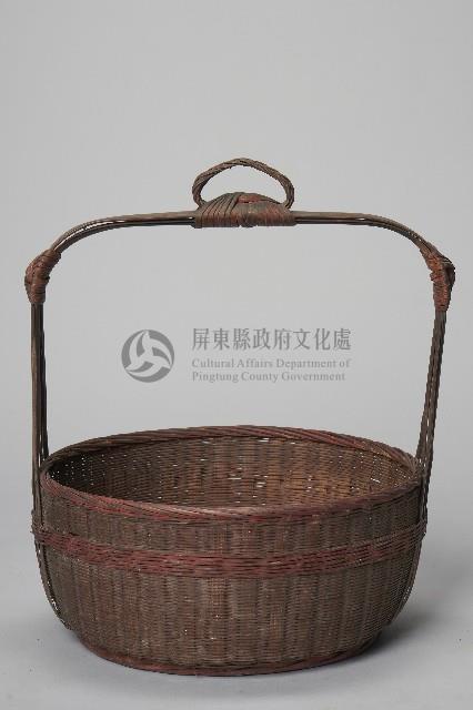 竹製謝籃藏品圖，第1張