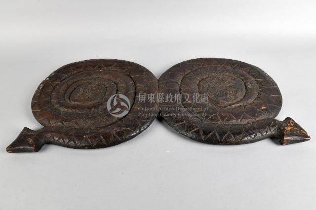 祖神木雕藏品圖，第1張