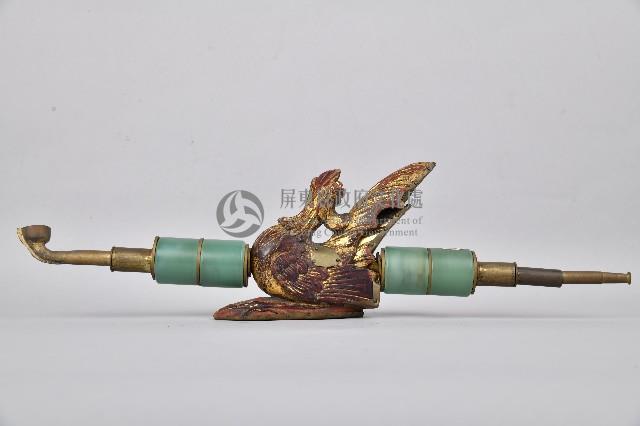 金雞啼鳴旱煙斗藏品圖，第1張