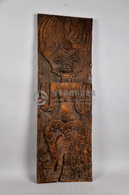 浮雕人像木雕壁板藏品圖，第1張