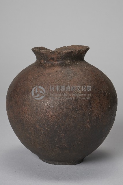 寬腹素面陶壺藏品圖，第1張