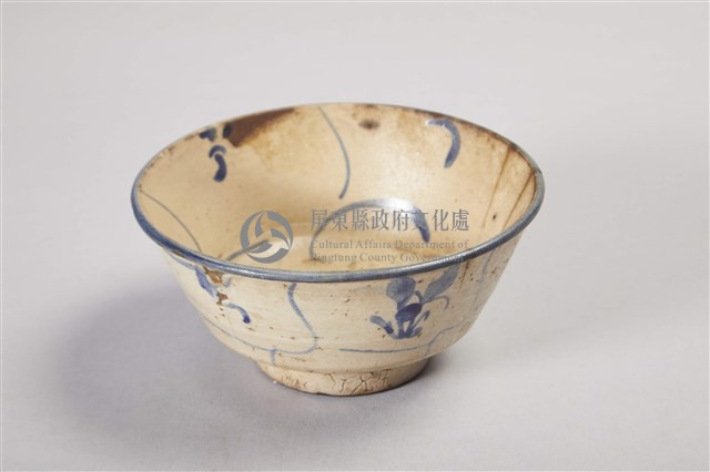 青花螺旋紋瓷碗藏品圖，第1張