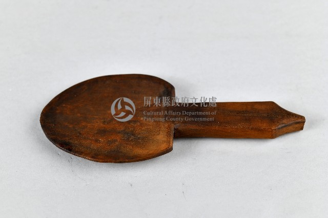 蛇頭造型木製飯匙藏品圖，第1張