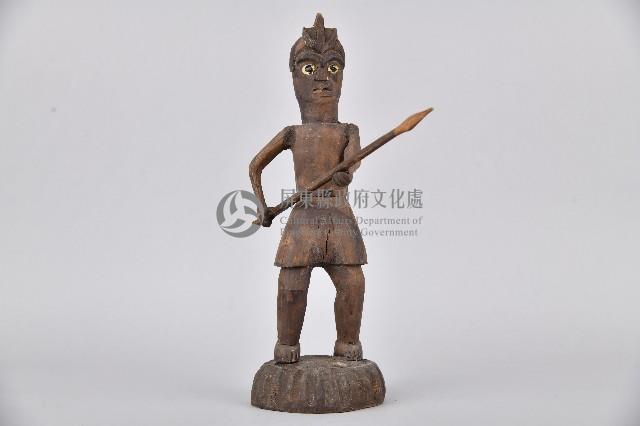 持杖立像人偶藏品圖，第1張