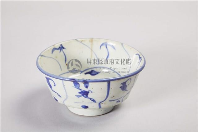 青花螺旋紋瓷碗藏品圖，第1張