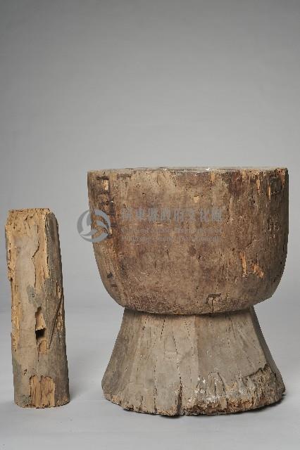 木製杵臼藏品圖，第1張