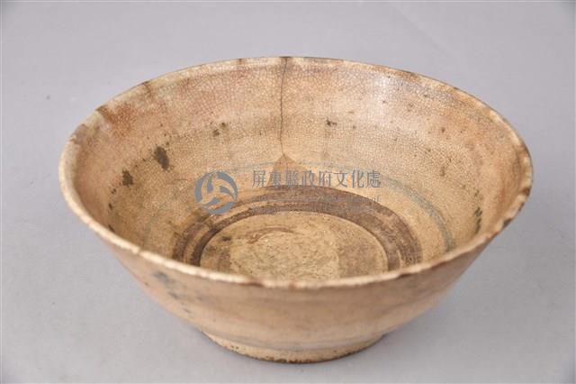 白釉開片青花瓷碗藏品圖，第1張