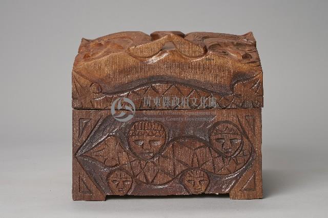 木製巫醫箱藏品圖，第1張