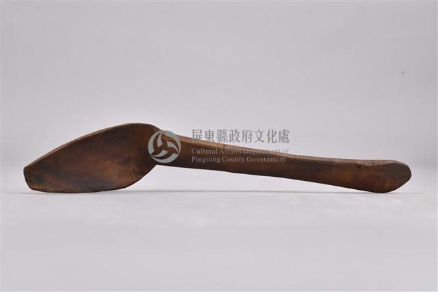 素面木製匙藏品圖，第1張