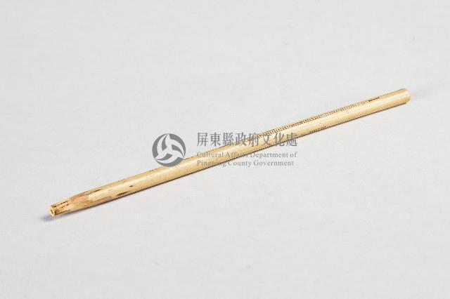 人面菸斗-竹製菸桿藏品圖，第1張