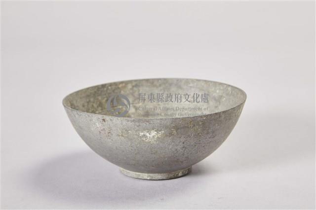 灰色錫製碗藏品圖，第1張