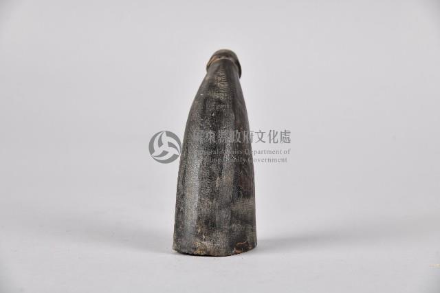 牛角狀木製火藥筒藏品圖，第3張