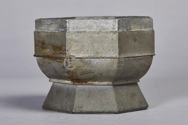 雙層八角錫製-底座藏品圖，第3張