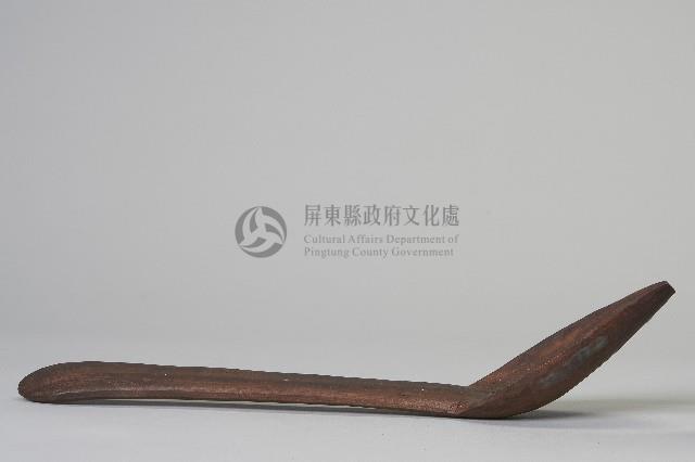 素面木製匙藏品圖，第2張