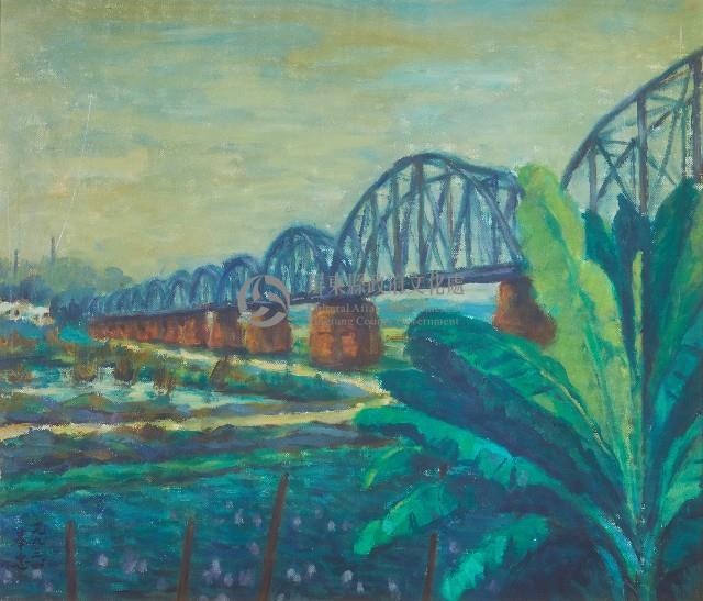 高屏溪鐵橋藏品圖，第1張