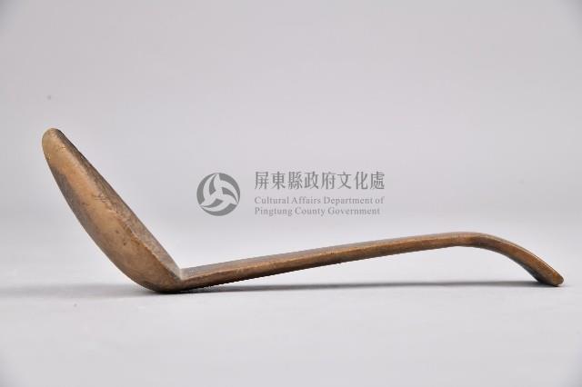 素面木製匙藏品圖，第2張