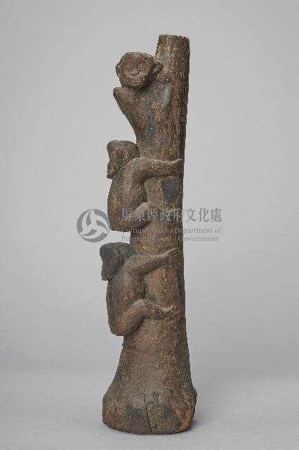 木雕猴子藏品圖，第3張