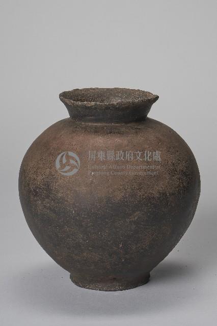 寬腹素面陶壺藏品圖，第3張