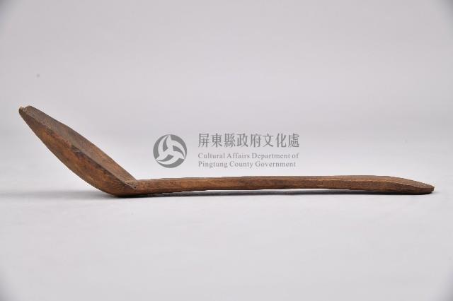 素面木製匙藏品圖，第2張