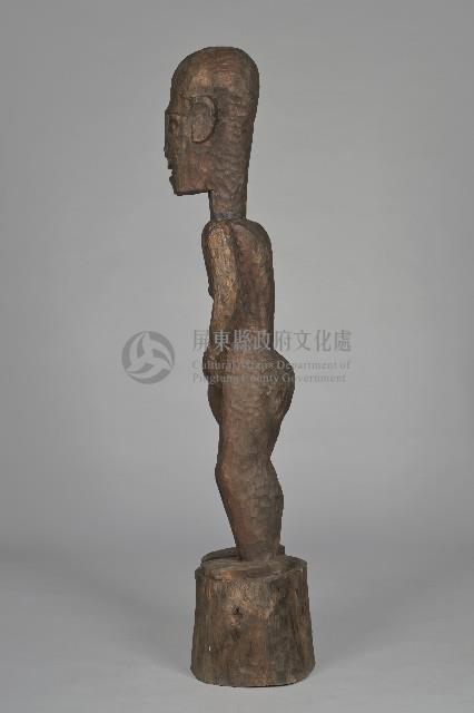 雙手交握裸身男性立像人偶藏品圖，第3張