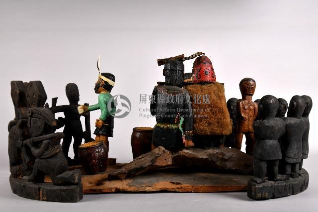 舞蹈飲酒人物群像藏品圖，第3張