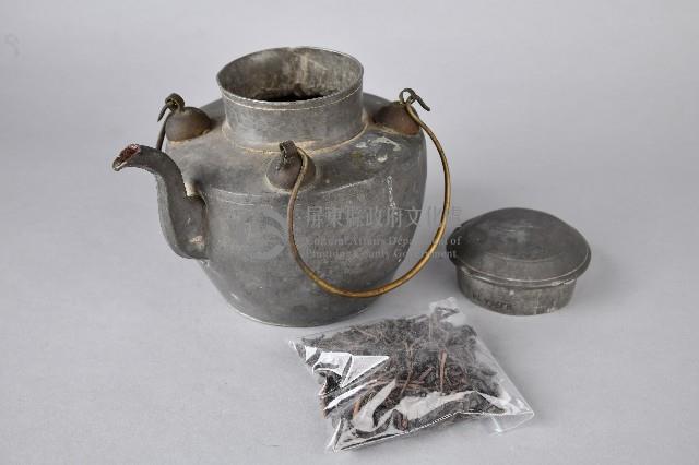 錫製雙提酒壺藏品圖，第2張