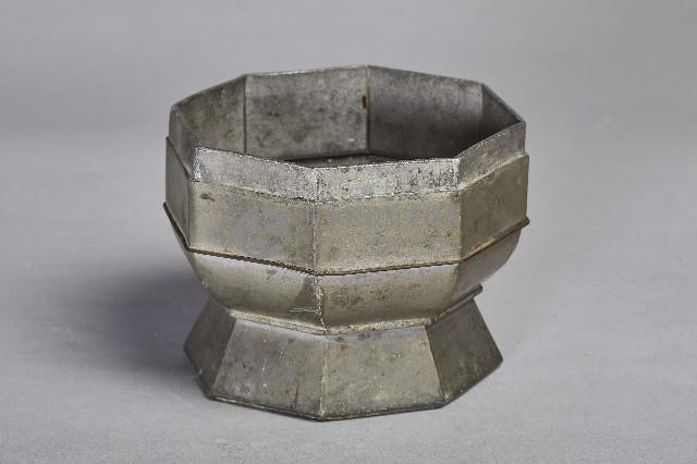 雙層八角錫製-底座藏品圖，第7張
