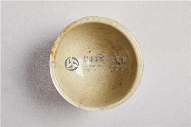 藍葉粉花紋茶杯藏品圖，第3張