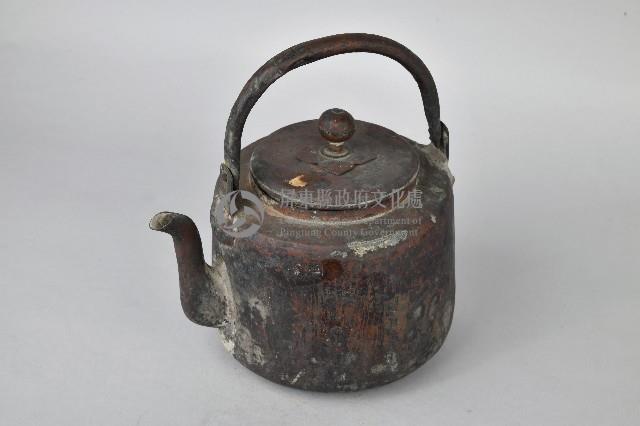 銅合金製茶壺藏品圖，第3張