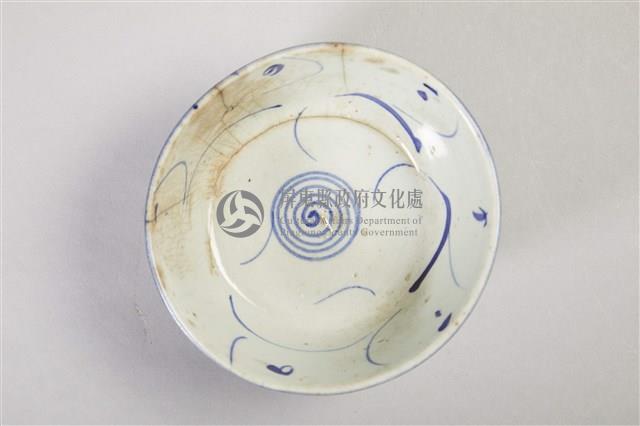 青花螺旋紋瓷碗藏品圖，第3張