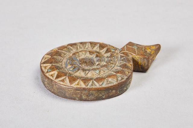 百步蛇紋蠟板藏品圖，第3張