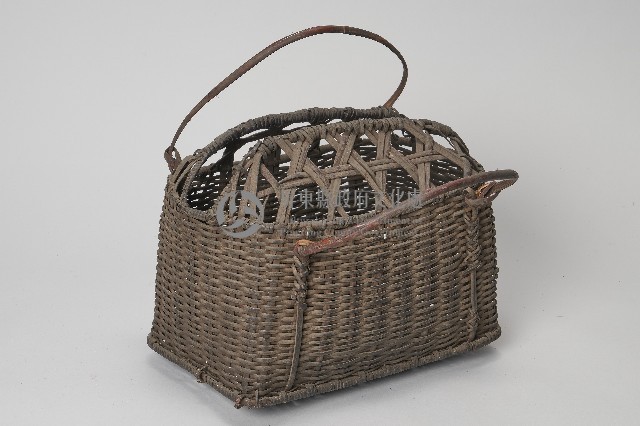 藤編提籃藏品圖，第3張