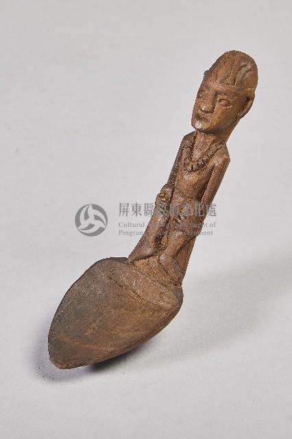 浮雕人像木製匙藏品圖，第3張