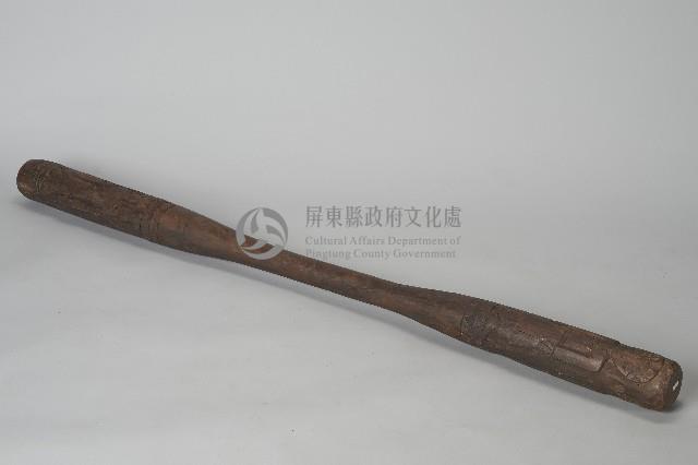 浮雕人像木杵藏品圖，第2張