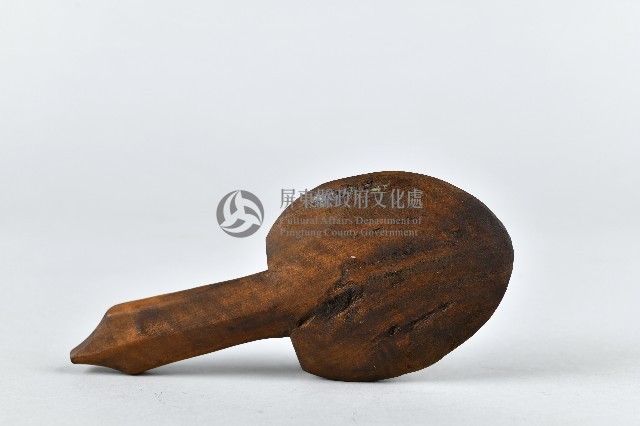 蛇頭造型木製飯匙藏品圖，第3張