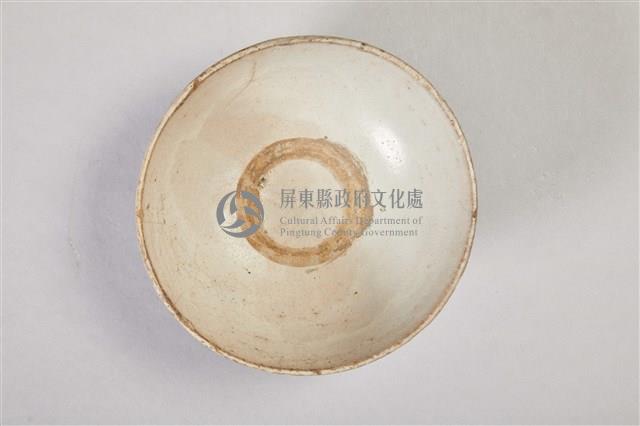 青花白釉陶碗藏品圖，第3張