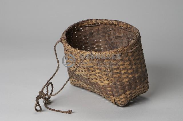 竹編背袋藏品圖，第3張