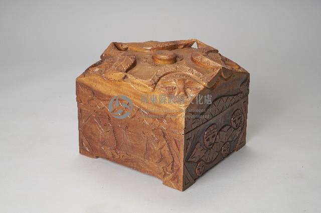 木製巫醫箱藏品圖，第2張