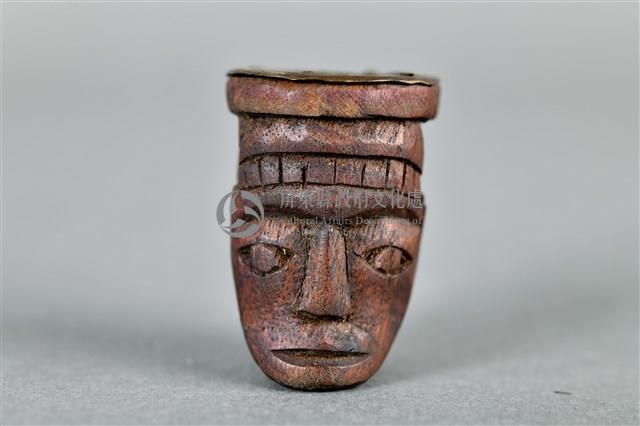 浮雕人面菸斗頭藏品圖，第2張