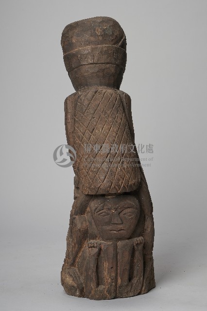 前身傾斜男性立像人偶藏品圖，第2張