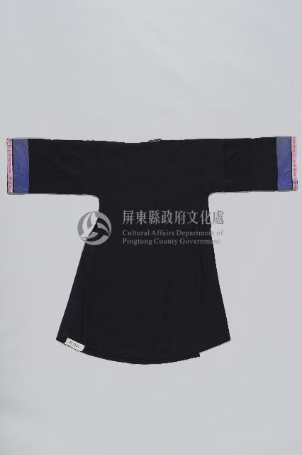 女性雙條紋客家藍衫藏品圖，第2張